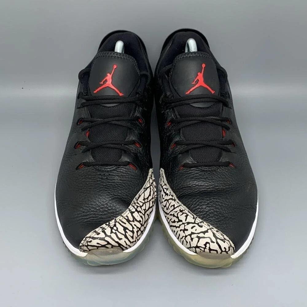 Jordan‎ ADG Black Cement Golf Shoes AR7995-001 Men's Sz 9.5